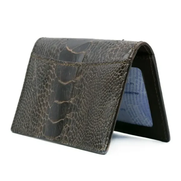 zelli_ostrich_leg_card_ca_1.webp New Zelli Ostrich Leg Card Case Brown
