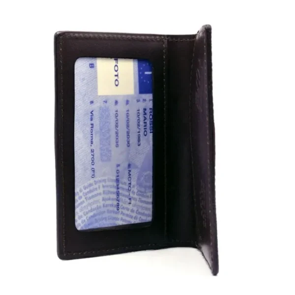 zelli_ostrich_leg_card_ca_2.webp New Zelli Ostrich Leg Card Case Brown