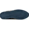Outlet Zelli Peri Python Embossed Calfskin Sneakers Multi Blue (65-215-BLU) MultiBlue