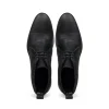 Hot Zelli Rezza Italian Suede Chukka Boot (46-602-BLK) Black
