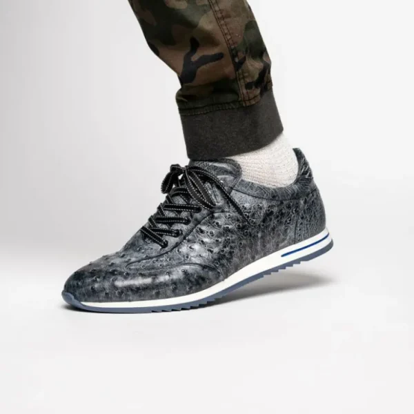 zelli_rio_ostrich_sneaker_11.webp Discount Zelli Rio Ostrich Sneakers Faded Black (63-112-BLK) FadedBlack