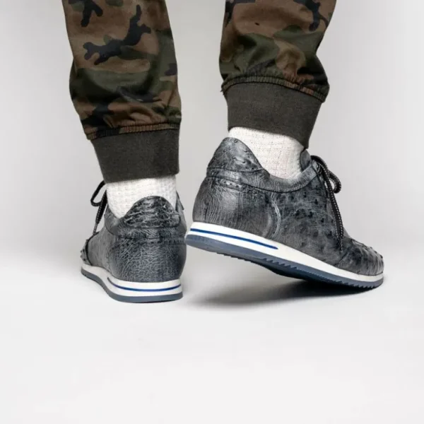 zelli_rio_ostrich_sneaker_13.webp Discount Zelli Rio Ostrich Sneakers Faded Black (63-112-BLK) FadedBlack