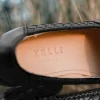 New Zelli Riviera Woven Calfskin Tassel Loafers (15-250-BLK) Black