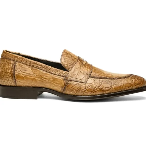 zelli_roma_caiman_crocodi_0-4.webp Online Zelli Roma Caiman Crocodile Penny Loafers (11-201-TPE) Taupe