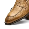 Online Zelli Roma Caiman Crocodile Penny Loafers (11-201-TPE) Taupe