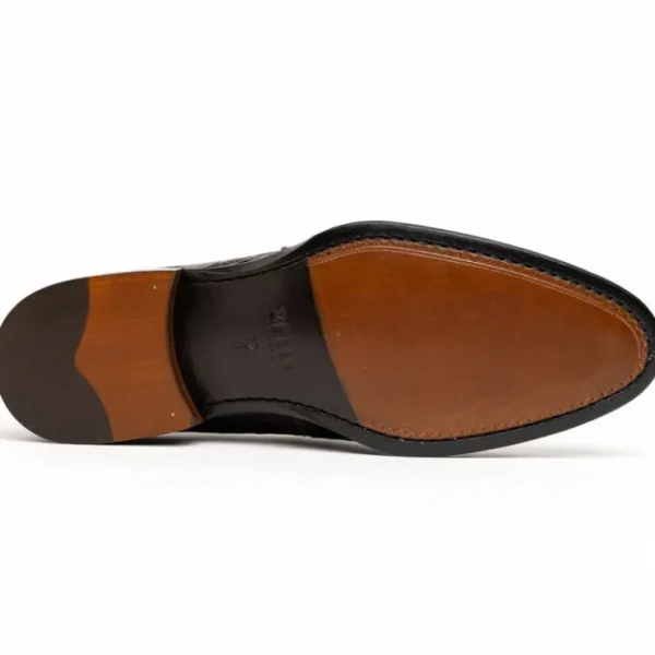 zelli_roma_caiman_crocodi_4-1.webp Cheap Zelli Roma Caiman Crocodile Penny Loafers (11-201-NIC) Nicotine
