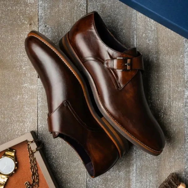 zelli_roman_monk_strap_sh_8.webp Hot Zelli Roman Monk Strap Shoes (55-506-CST) Chestnut