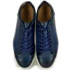 Hot Zelli Russo Calfskin & Crocodile Sneakers (65-201-NVY) Navy