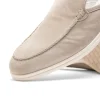 New Zelli Soro Sueded Italian Goatskin Mule (06-112-GRY) Grey
