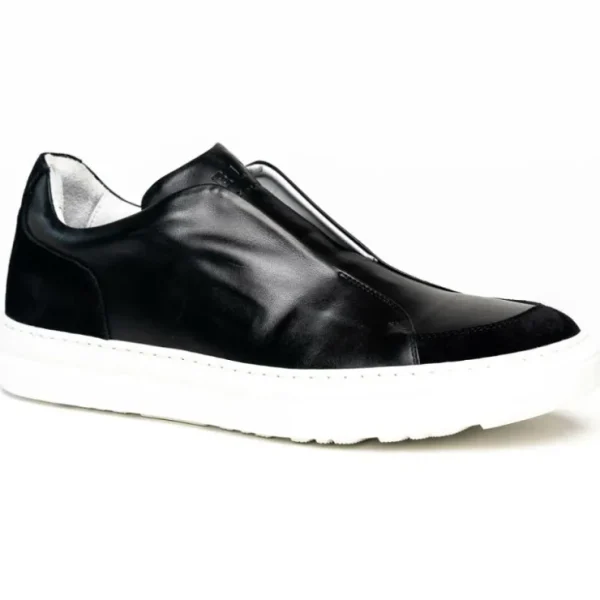 Cheap Zelli Spettacolare Slip On Sneakers (65-219-BLK) Black