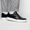 Cheap Zelli Spettacolare Slip On Sneakers (65-219-BLK) Black