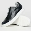 Cheap Zelli Spettacolare Slip On Sneakers (65-219-BLK) Black