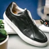Cheap Zelli Spettacolare Slip On Sneakers (65-219-BLK) Black
