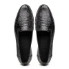 Cheap Zelli Tuscany Crocodile Slip-On (11-119-BLK) Black