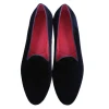 Hot Zelli Velvet Tuxedo Shoes (10-102-BLK) Black