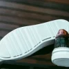 Store Zelli Vento Woven Sneakers Cognac / Green (65-205-CGN) Cognac/Green