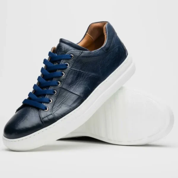 zelli_vivo_italian_tumble_1.webp Hot Zelli Vivo Italian Tumbled Calfskin Sneakers Safari Jean (65-348-NVY) SafariJean
