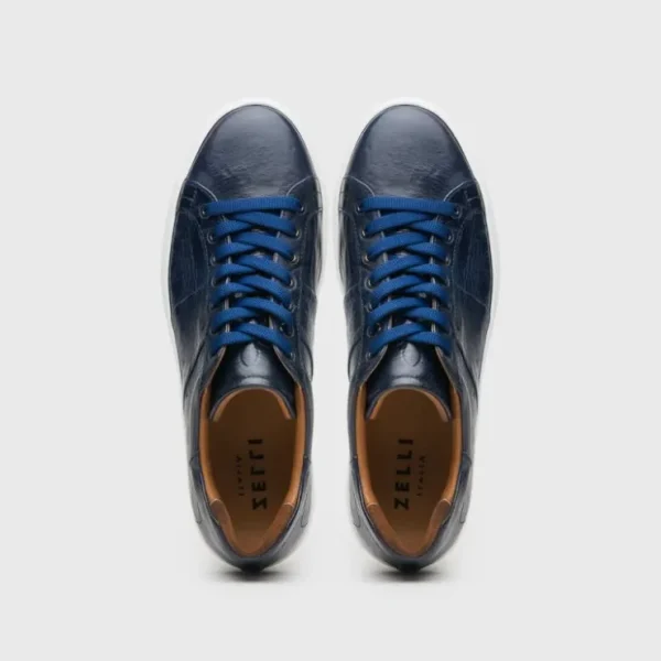 zelli_vivo_italian_tumble_3.webp Hot Zelli Vivo Italian Tumbled Calfskin Sneakers Safari Jean (65-348-NVY) SafariJean