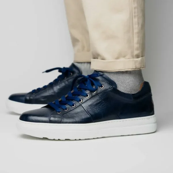 zelli_vivo_italian_tumble_5.webp Hot Zelli Vivo Italian Tumbled Calfskin Sneakers Safari Jean (65-348-NVY) SafariJean