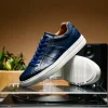 Hot Zelli Vivo Italian Tumbled Calfskin Sneakers Safari Jean (65-348-NVY) SafariJean
